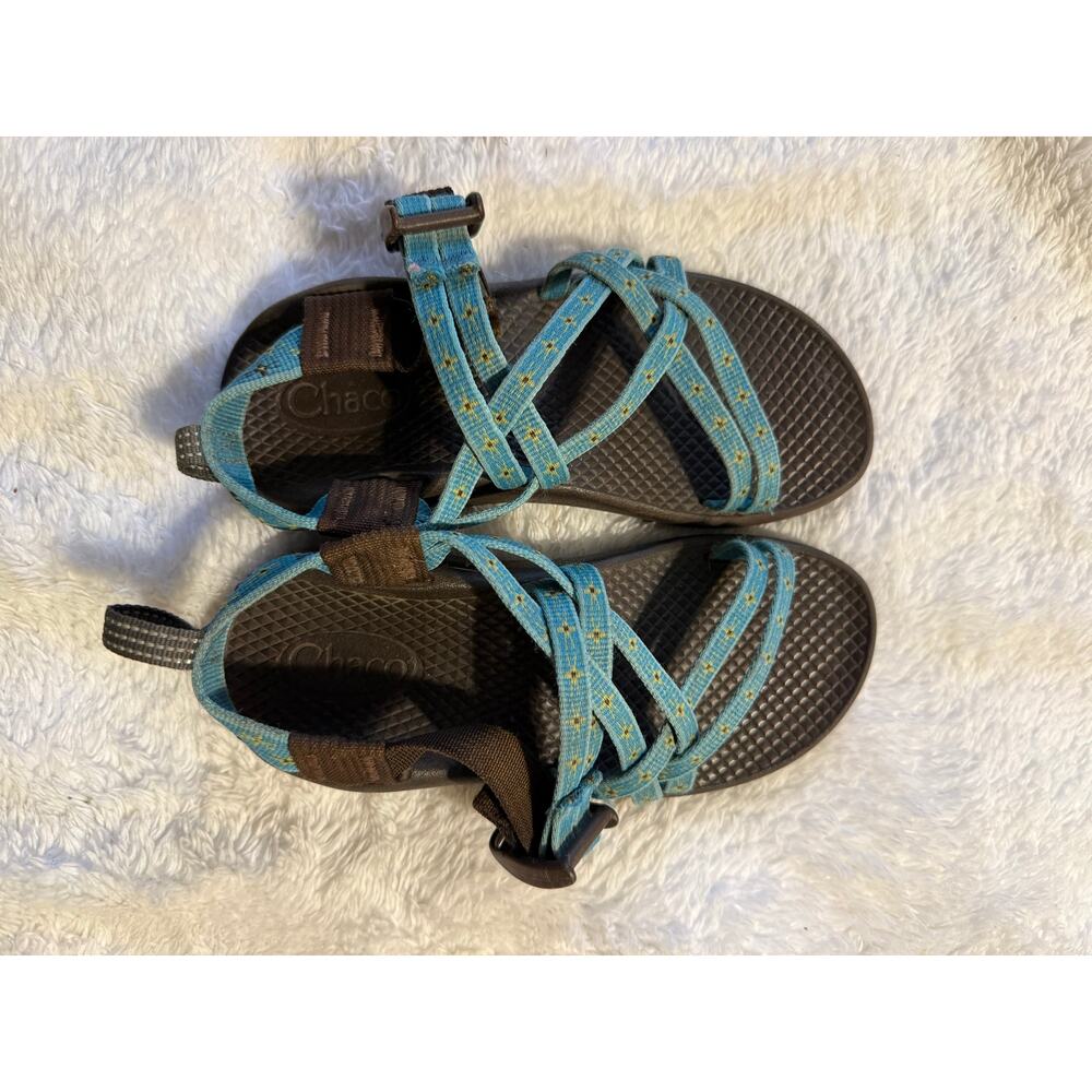 Kids' Chaco ZX/1 EcoTread Sandals Blue Size 13